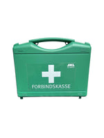 Forbindingskasse med indhold