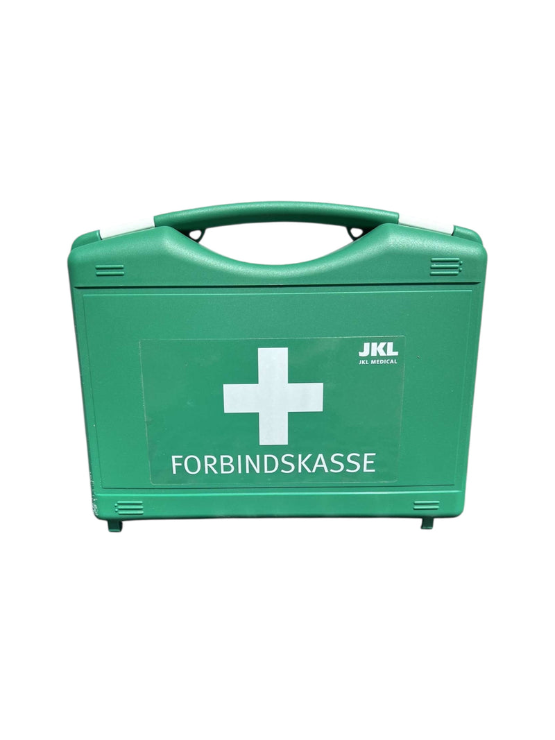 Forbindingskasse med indhold