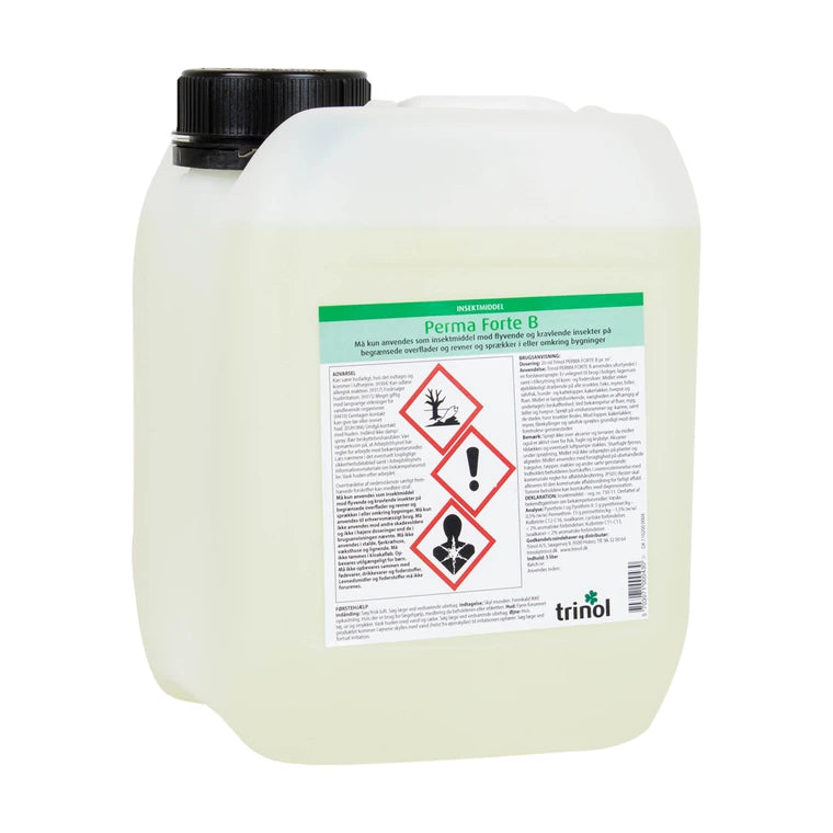 Trinol Perma Forte B, 5 liter - oliebaseret langtidsvirkende insektmiddel