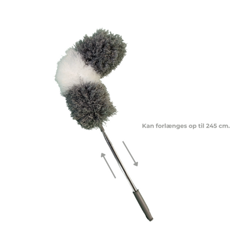 Mikrofiberafstøver m/forlænger 80-245 cm.