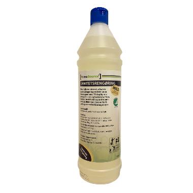 Sanitetsrengøring Mild 42 - Prime Source, Svanemærket, Alkalisk, uden farve og parfume, 1 liter