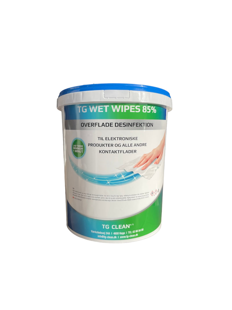 TG WET WIPES 85% - Overfladedesinfektion